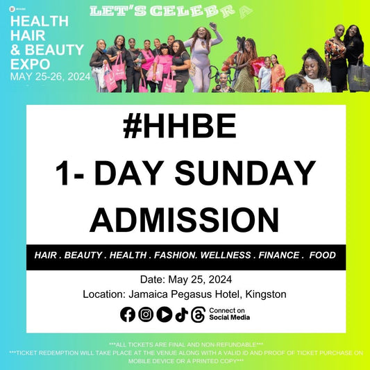 #HHBE MAY 2024  1-DAY SUNDAY ADMISSION